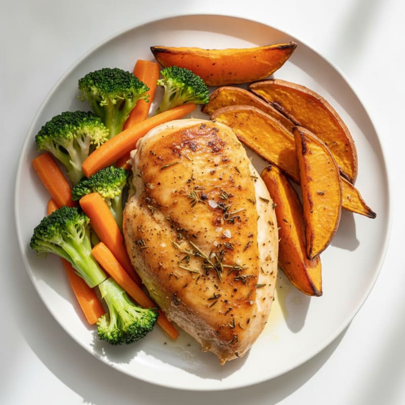 Garlic Herb Roasted Chicken