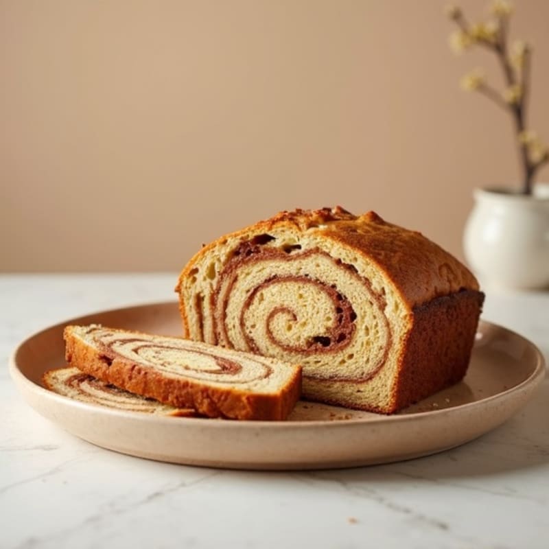 Protein-Packed Almond Flour Cinnamon Swirl Bread