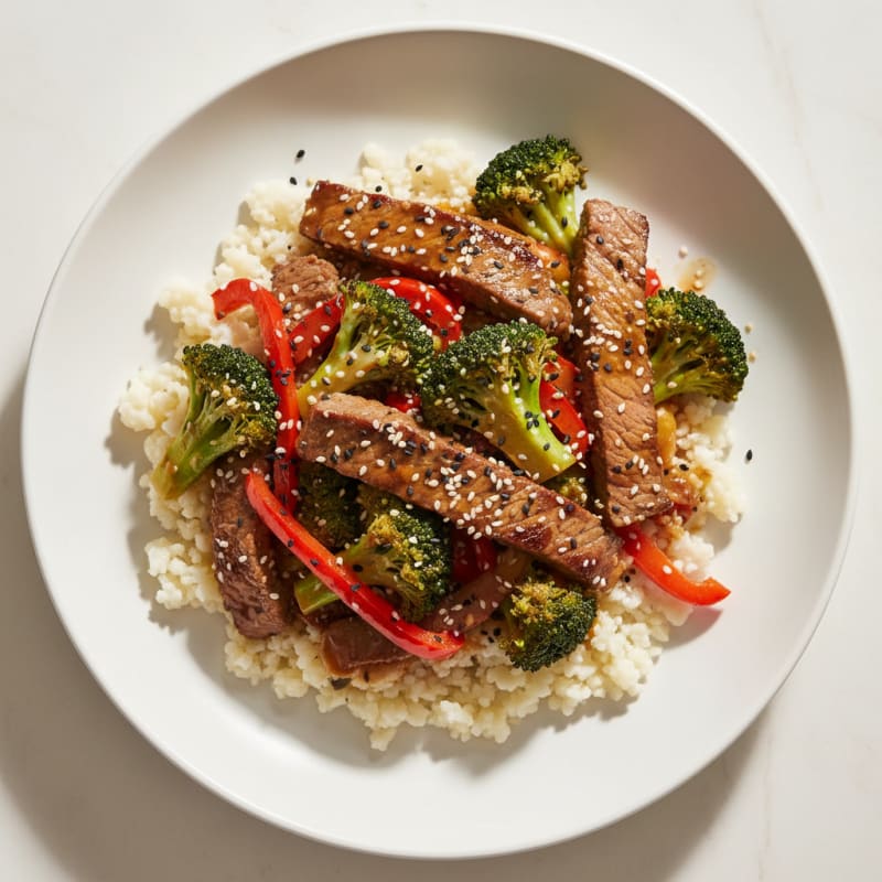 Sesame Beef Stir-Fry