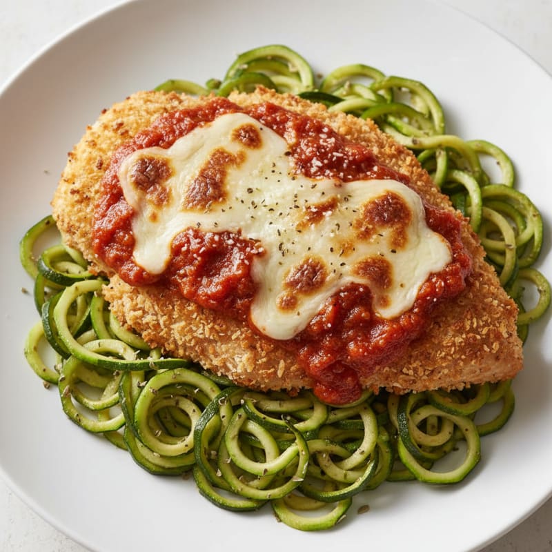 Baked Chicken Parmesan with Marinara