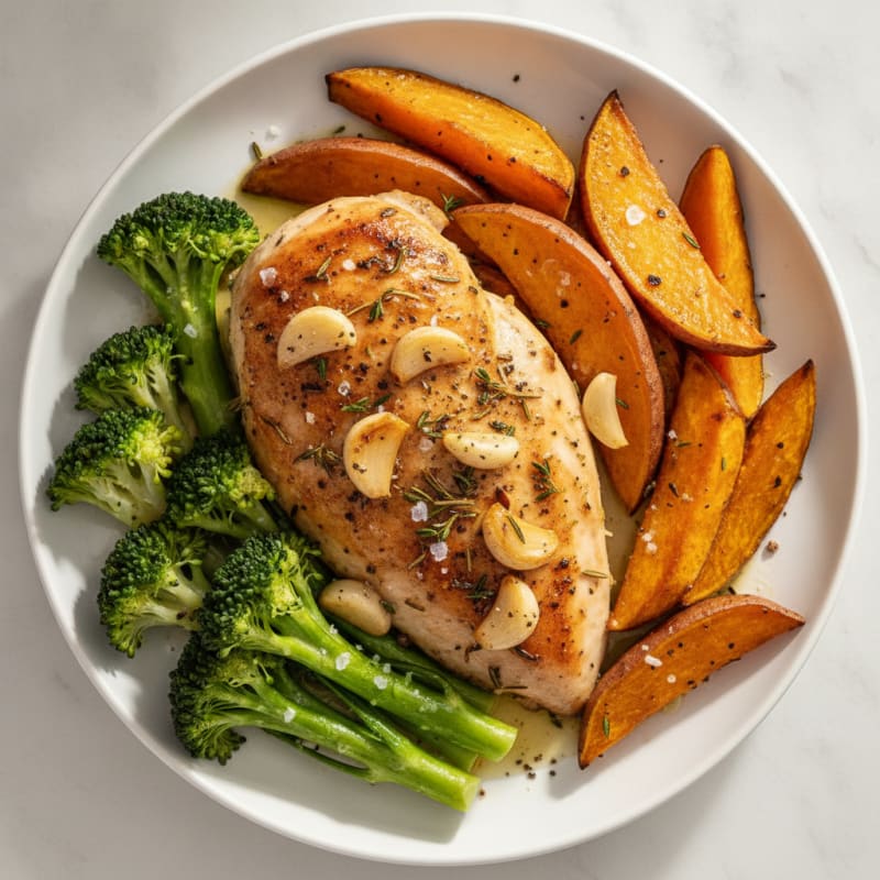 Garlic Herb Roasted Chicken