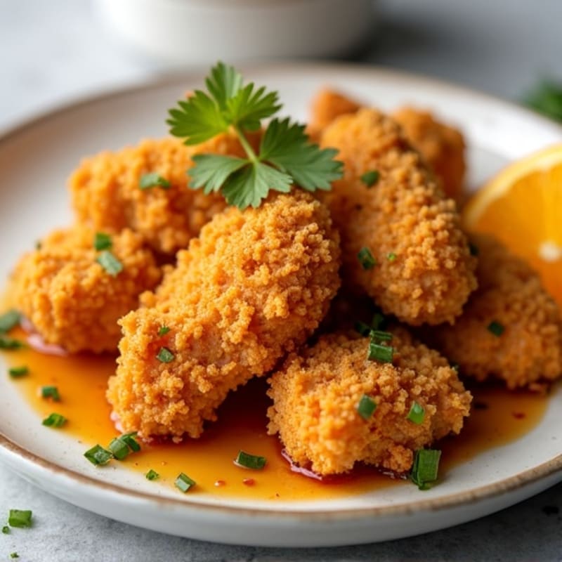 Crispy Air-Fryer Orange Chicken