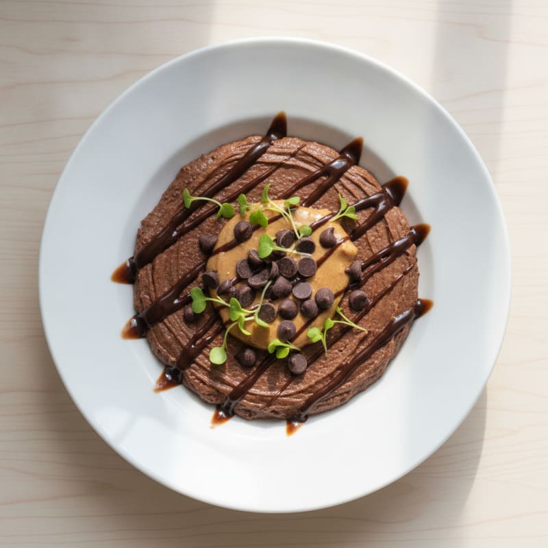 Chocolate Protein Mousse with Black Beans