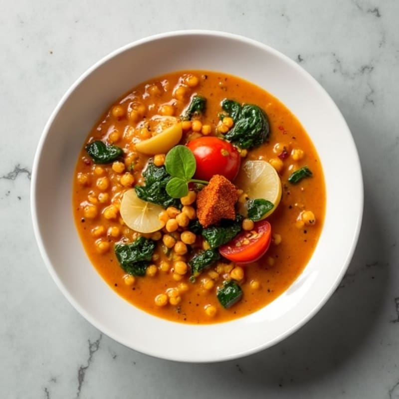 Creamy Spiced Red Lentil Curry