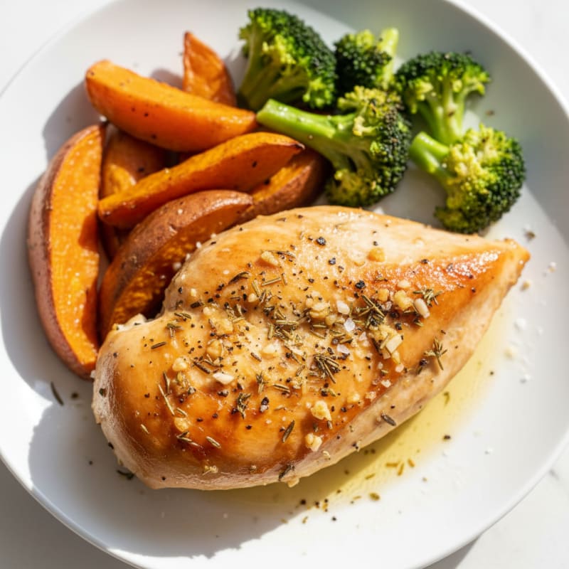 Garlic Herb Roasted Chicken Breast