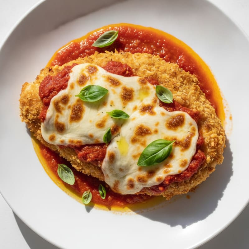 Crispy Baked Chicken Parmesan