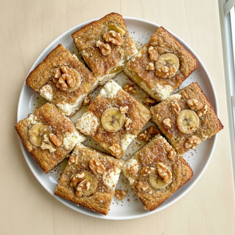 High-Protein Banana Nut Bread Bake