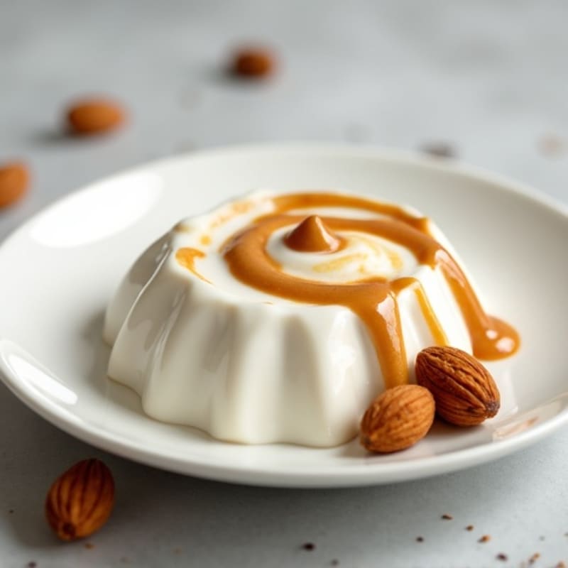 Silky Greek Yogurt Protein Pudding with Almond Butter