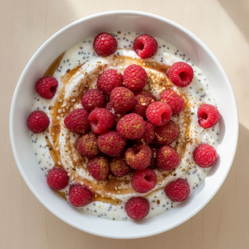 Berry Chia Seed Power Pudding