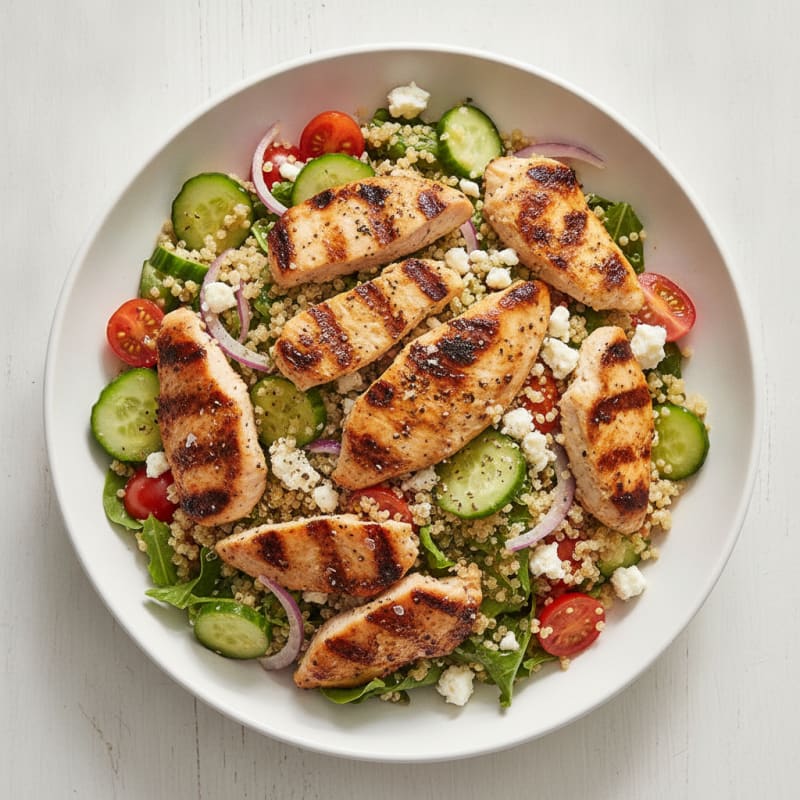 Grilled Chicken and Quinoa Salad
