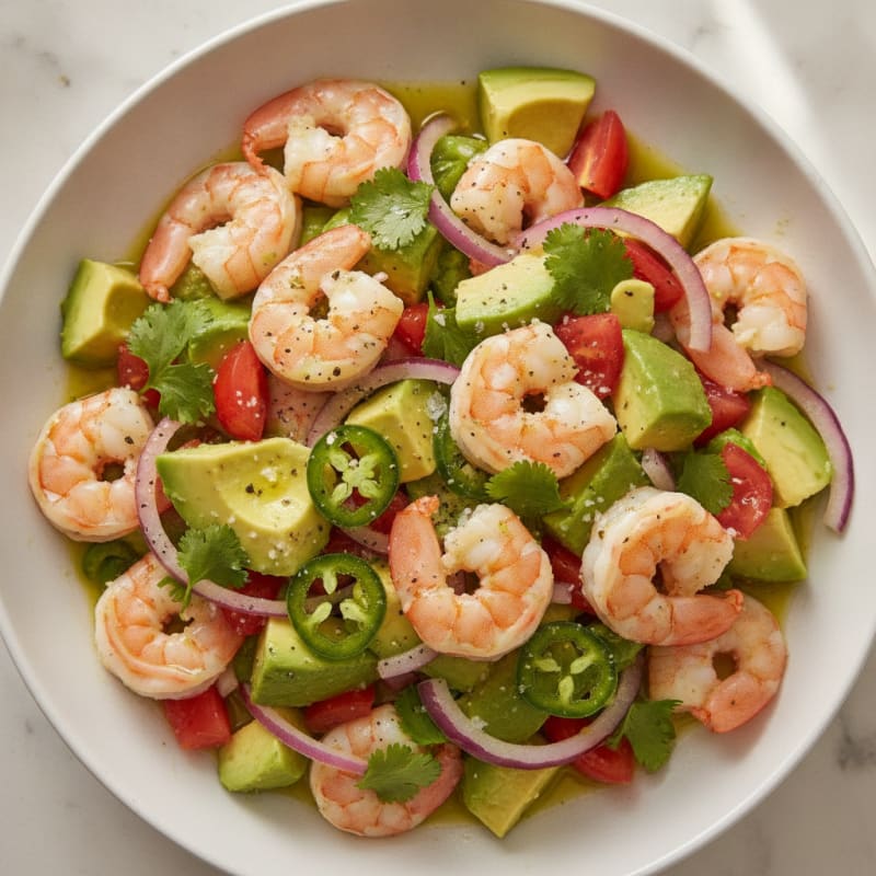 Shrimp and Avocado Ceviche