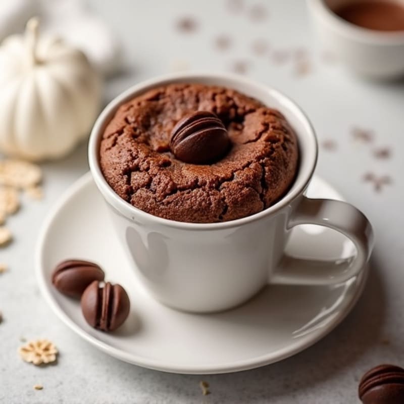 Fudgy Chocolate Protein Mug Cake