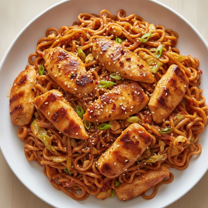 Buldak Fire Chicken Noodles