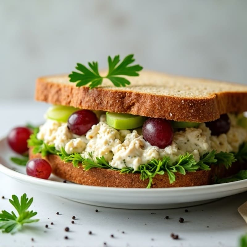 Fresh Herb Chicken Salad Sandwich
