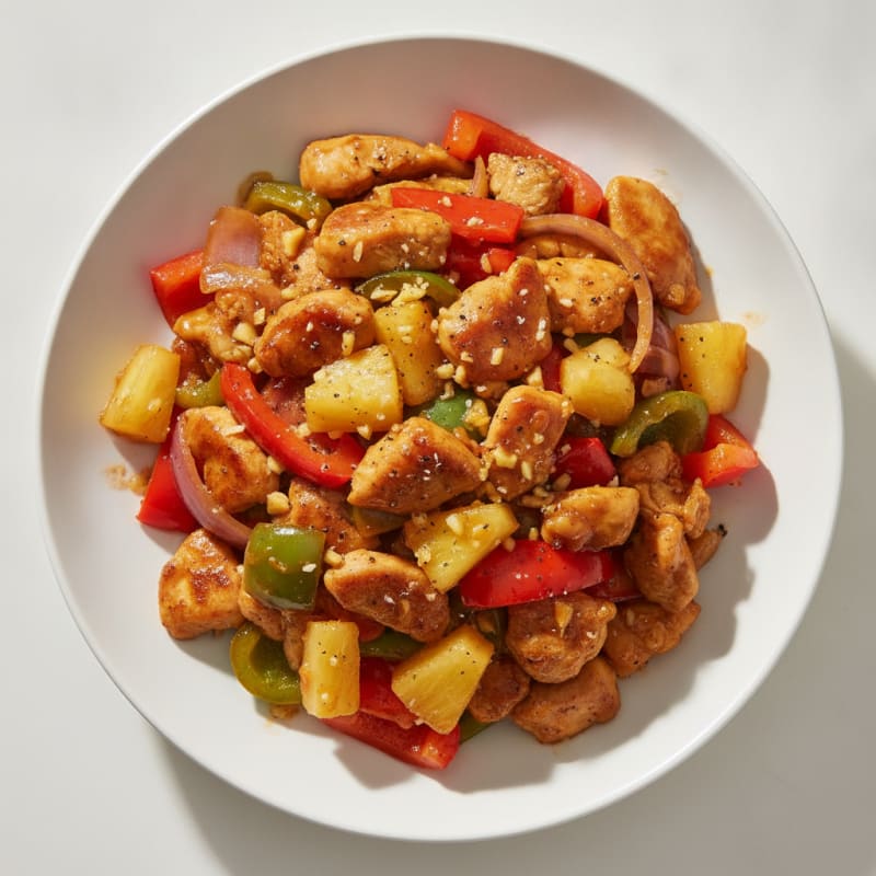 Sweet and Sour Chicken Stir-Fry