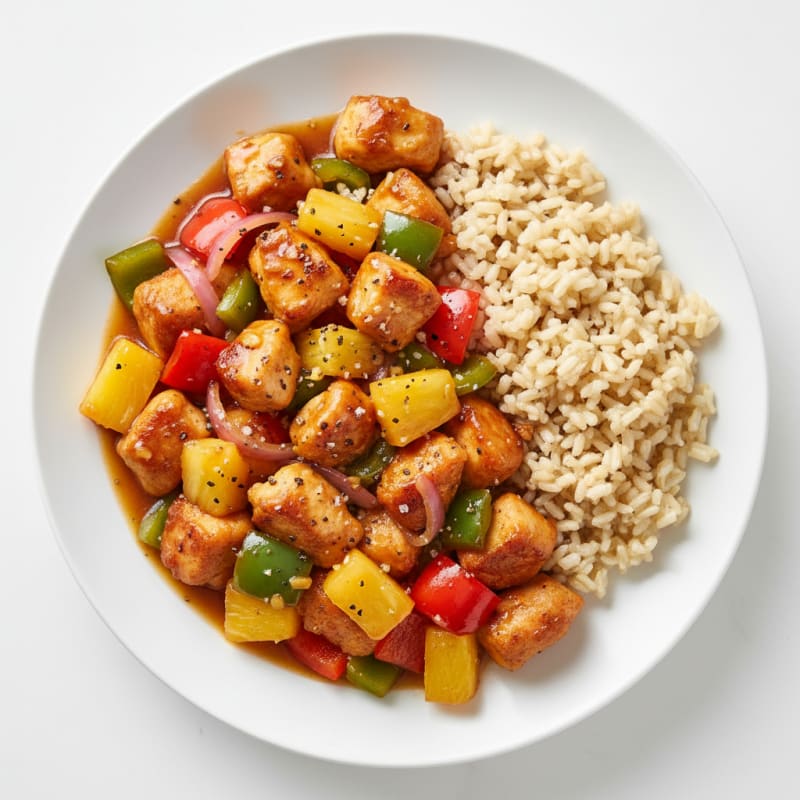 Sweet and Sour Chicken with Pineapple