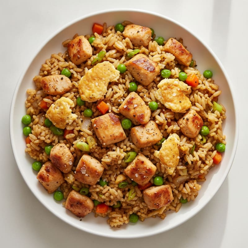 Savory Chicken and Egg Fried Rice