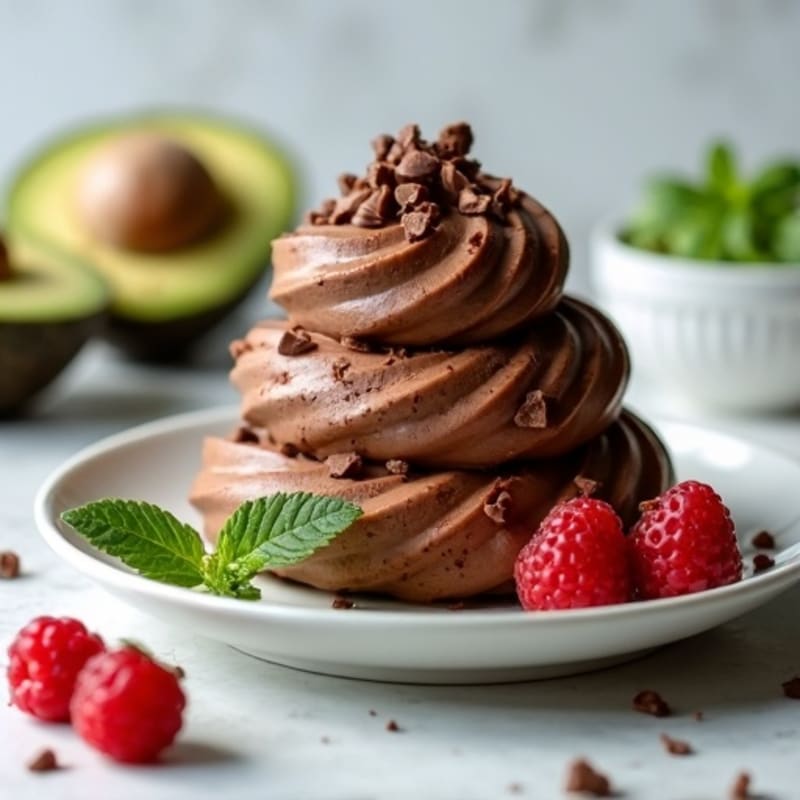 Creamy Dark Chocolate Avocado Mousse
