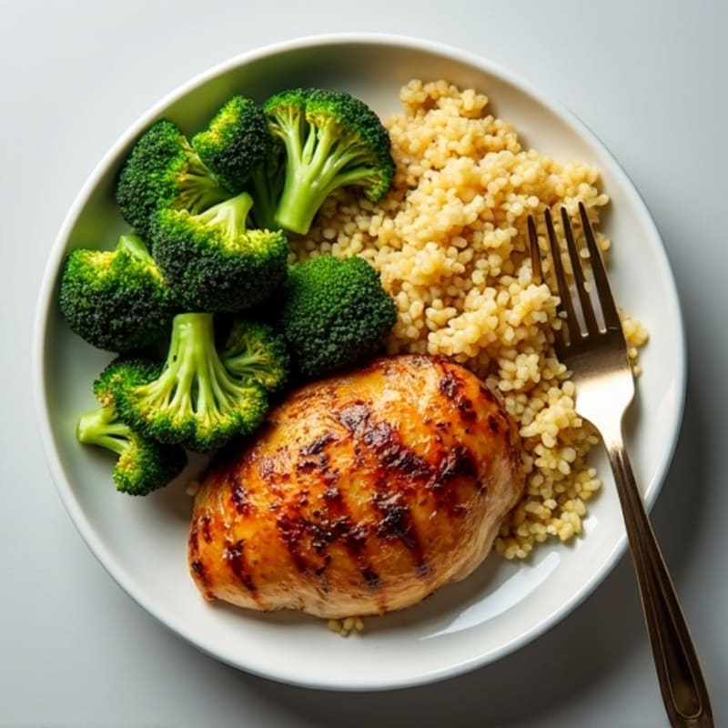 Sheet Pan Roasted Chicken and Crispy Broccoli