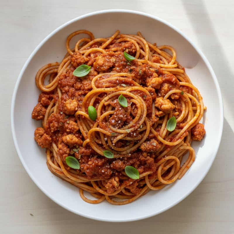 Classic Spaghetti with Marinara Sauce