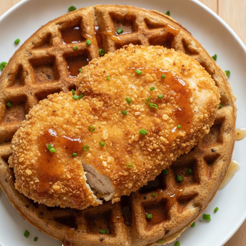 Golden Chicken & Waffles