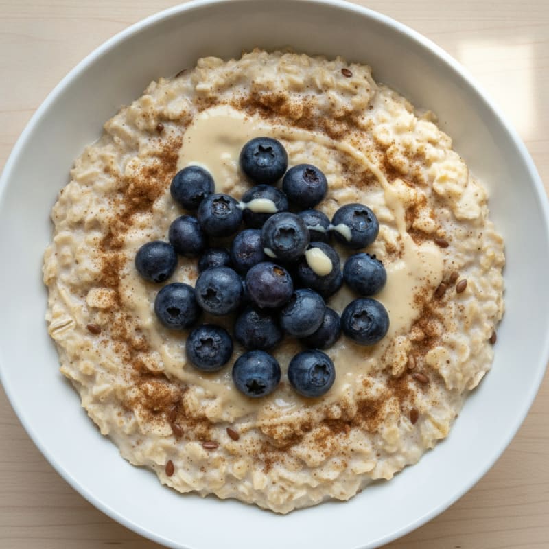 Hearty Vegan Rolled Oats Bowl