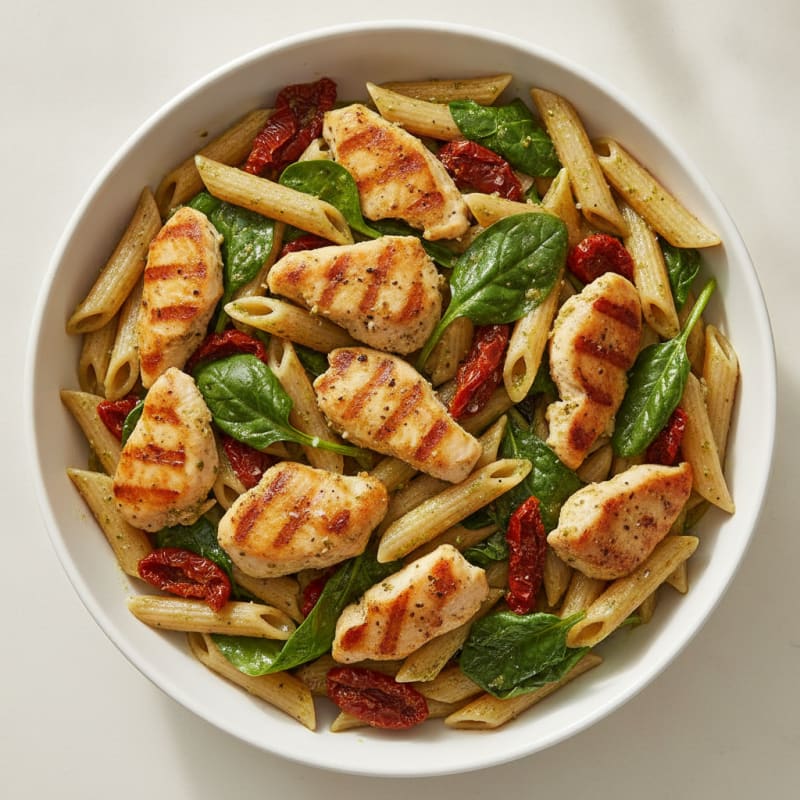 Pesto Chicken with Sundried Tomatoes