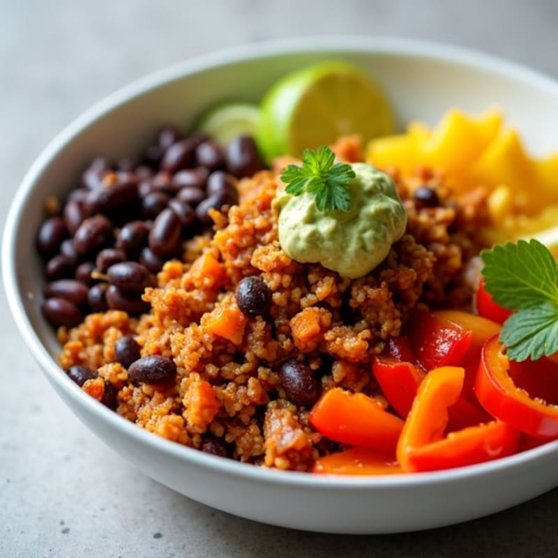 Sheet Pan Chili-Lime Turkey Taco Bowls