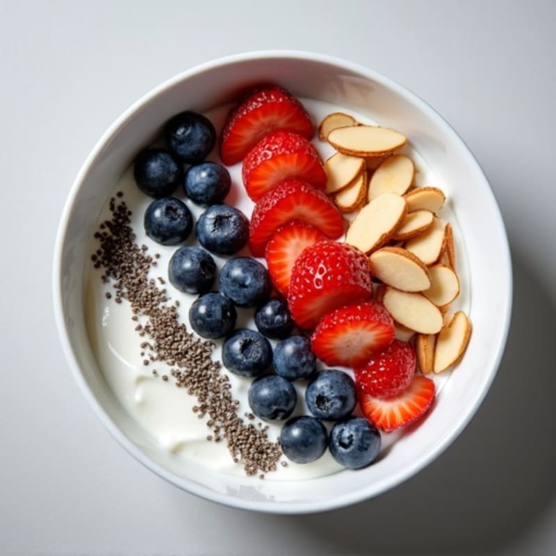 Creamy Greek Yogurt Power Bowl with Honey-Roasted Almonds