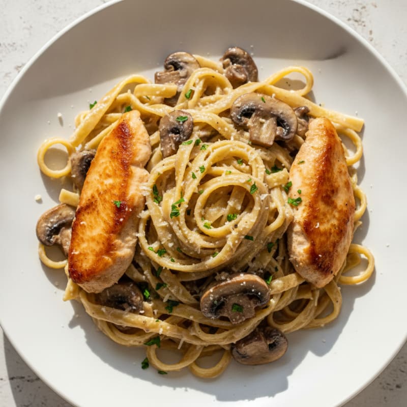 Truffle Mushroom Tagliatelle