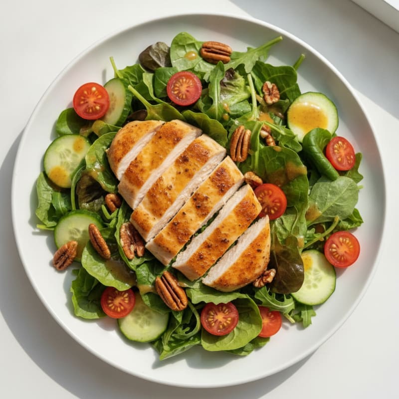 Honey-Mustard Chicken Pecan Salad