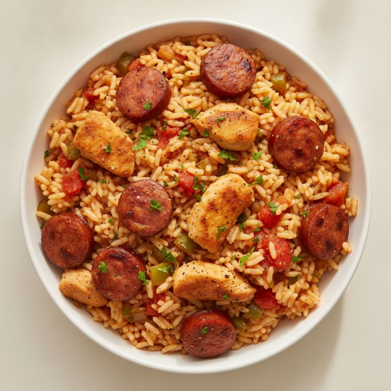 Creole Jambalaya with Andouille Sausage