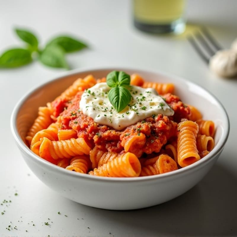 Hearty Baked Ziti with Lean Ground Turkey and Creamy Ricotta