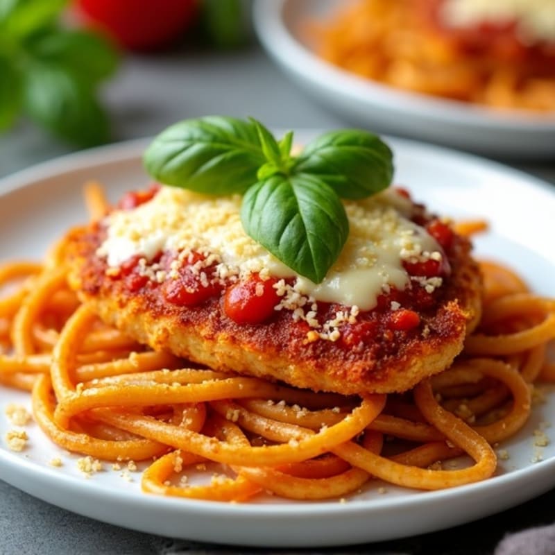 Crispy Baked Chicken Parmesan with Fresh Herbs