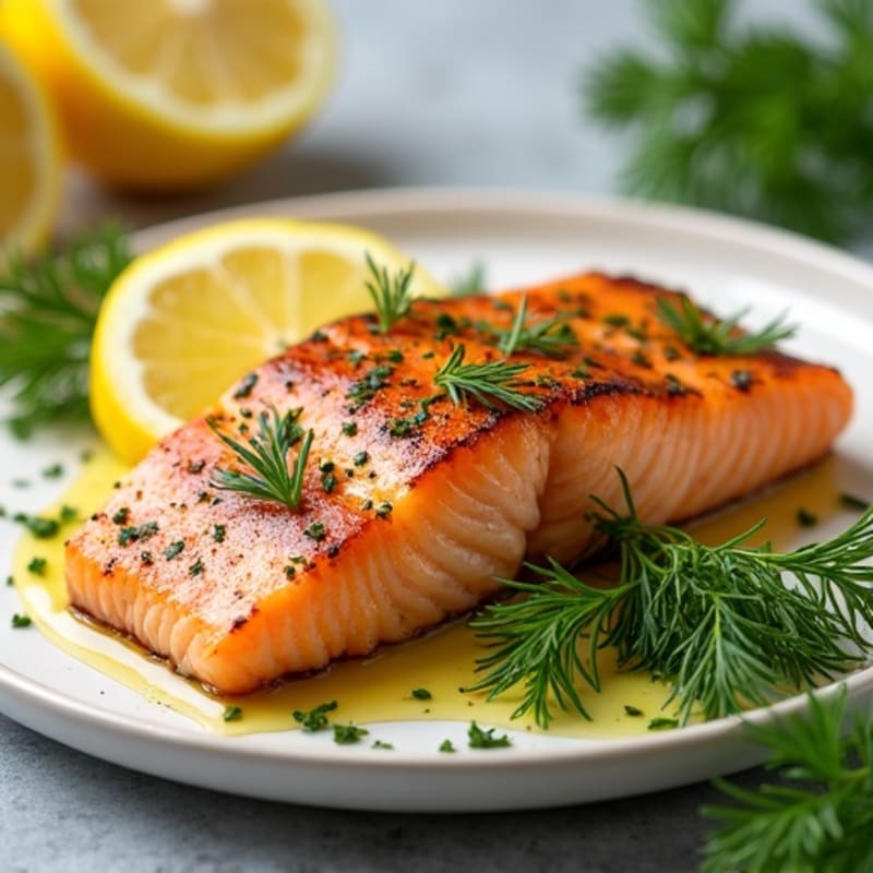 Lemon Herb Grilled Salmon