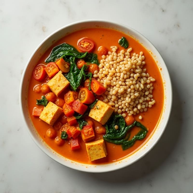 Creamy Spiced Red Lentil Curry