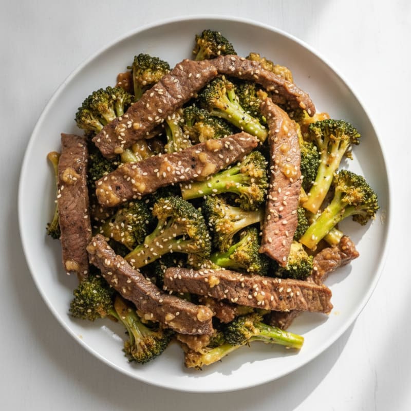 Sesame Beef & Broccoli Stir-Fry