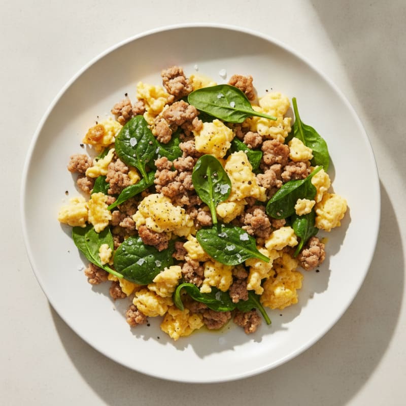 Turkey and Egg Breakfast Scramble