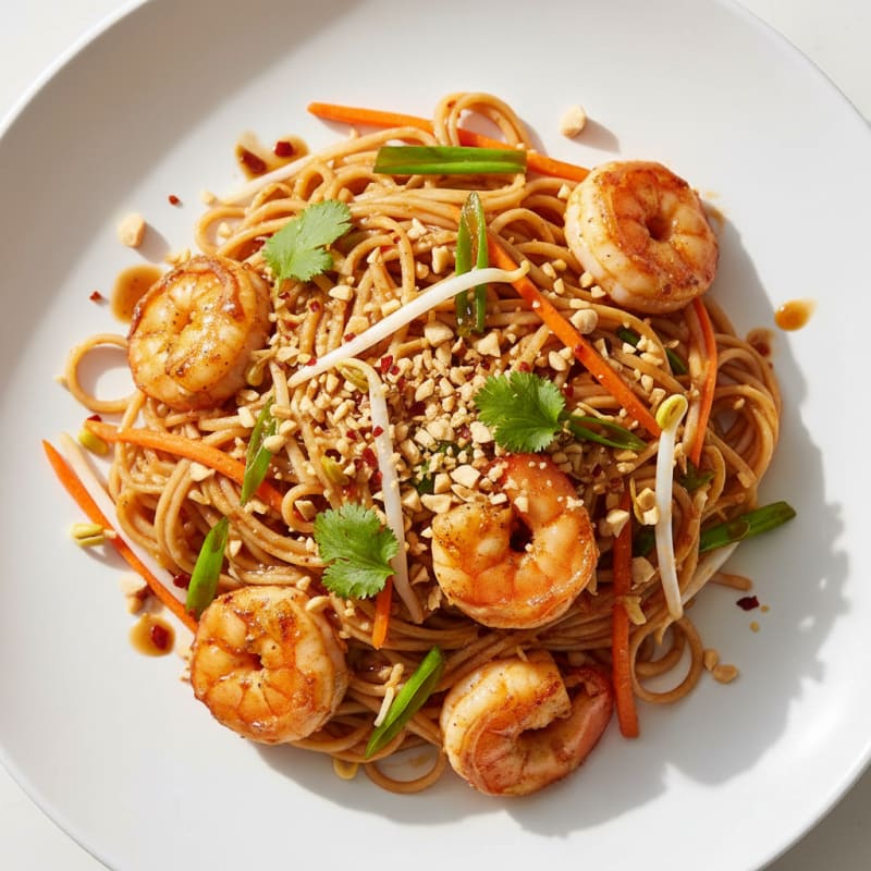 Zesty Chili-Lime Shrimp Pad Thai