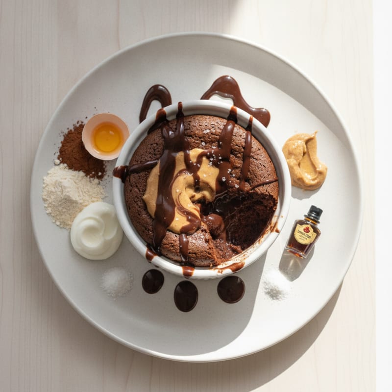 Decadent Chocolate Protein Mug Cake