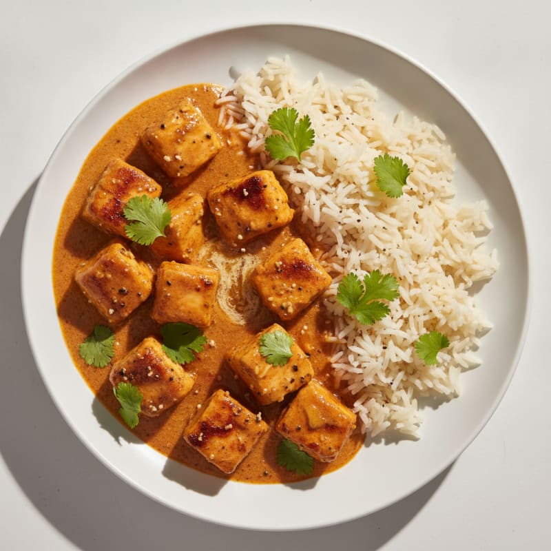 Spiced Butter Chicken with Basmati Rice