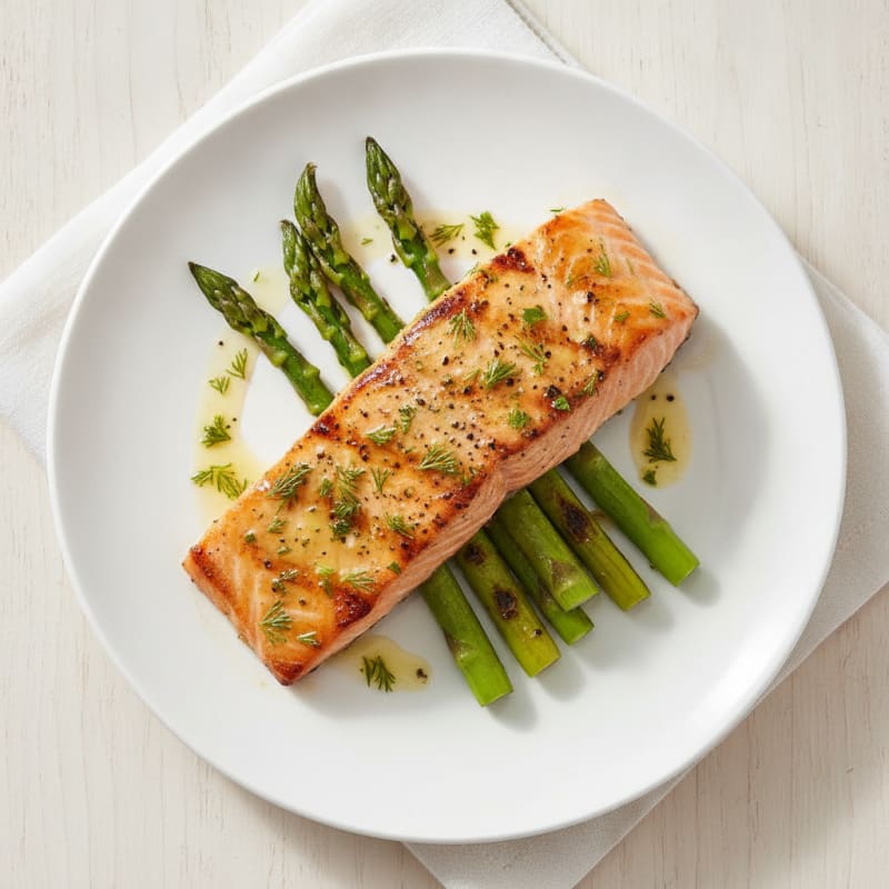Lemon Herb Grilled Salmon