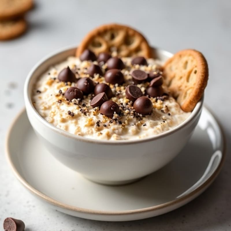 Creamy Protein Cookie Dough Overnight Oats