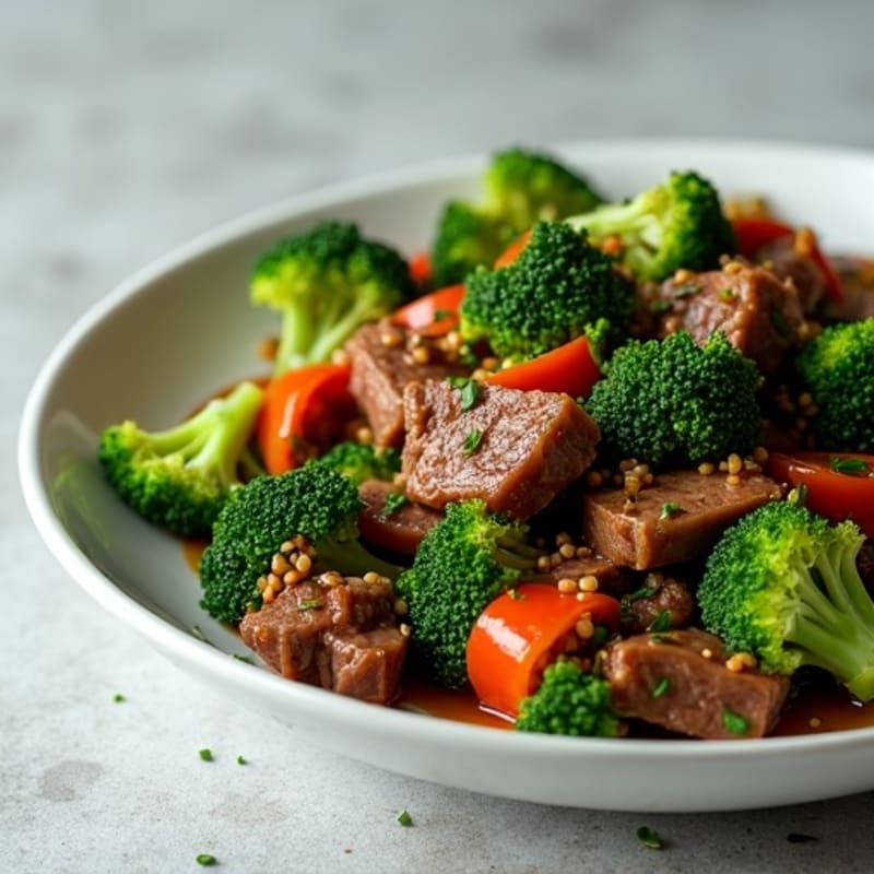 Healthy Beef and Broccoli Stir-Fry
