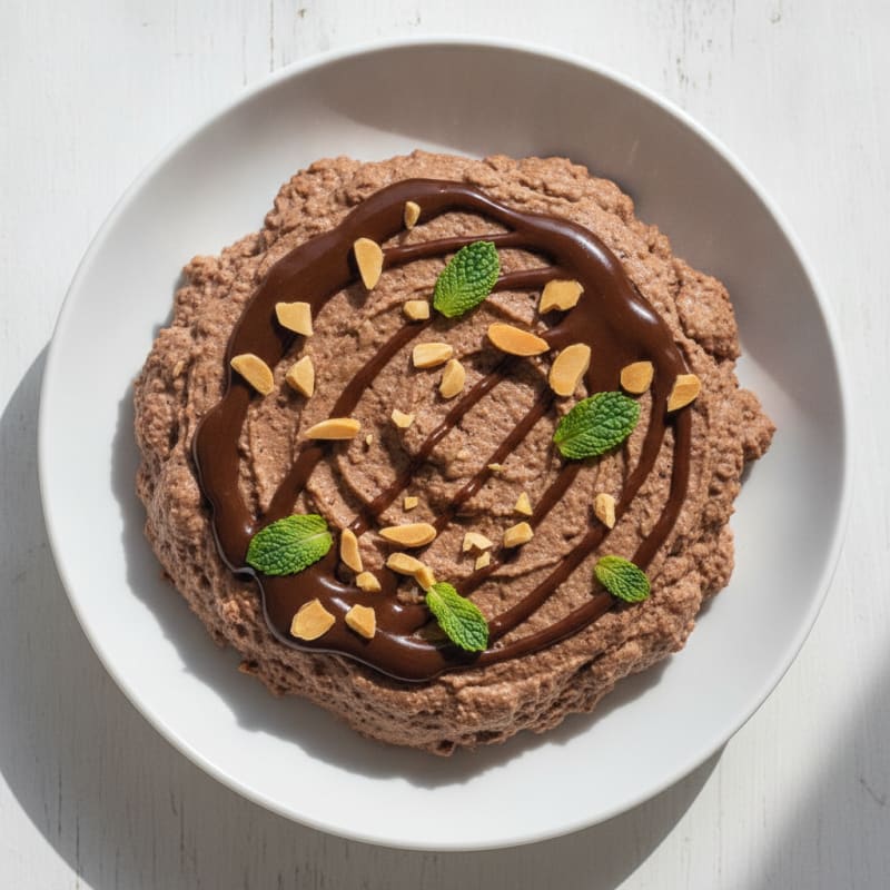 Creamy Cottage Cheese Chocolate Protein Mousse