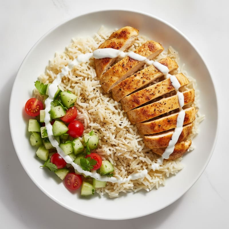 Chicken Shawarma Rice Bowl