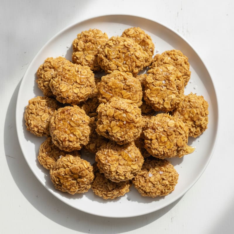 Oatmeal Flax Protein Bites