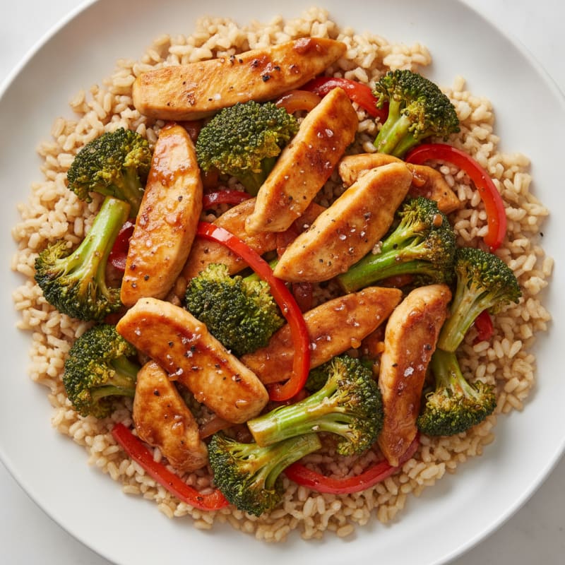 Teriyaki Chicken and Broccoli Stir-Fry