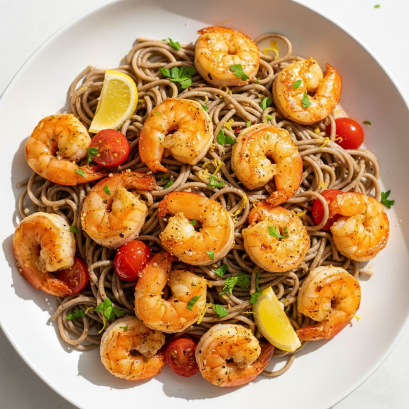 Zesty Garlic Butter Shrimp Scampi