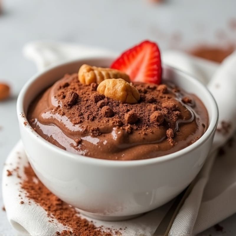 Chocolate Protein Greek Yogurt Bowl